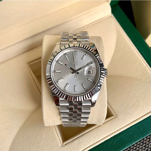 

U1 Luxury Men's Watch 41mm DATE Automatic Machine 2813 Movement ST9 Women's Watch 36mm Silver 904L Stainless Steel Strap Hidden Folding Buckle dhgates 007 Watch montre, Waterproof