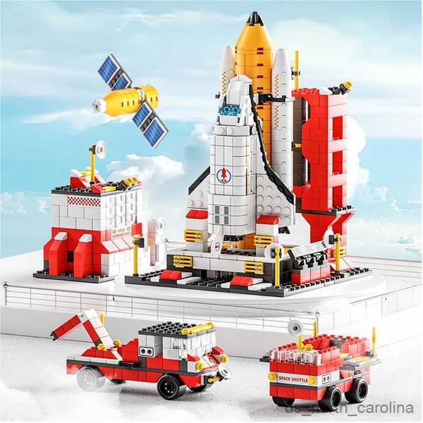 1000PCS Blocks Creative in Space Aerospace Rocket Launch Center Building Blocks Airplane Model Assembly Toys for Boys Gifts R230911 Buildg
1000PCS Blocks Creative in Space Aerospace Rocket Launch Center Building Blocks Airplane Model Assembly Toys for Boys Gifts R230911 Buildg