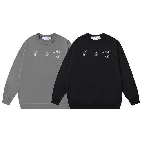 Men' OFF designer fashion hoodie 2023 Autumn/Winter New OW Palm Letter Pattern Round Neck Sweater Unisex Sweater, Black
Men' OFF designer fashion hoodie 2023 Autumn/Winter New OW Palm Letter Pattern Round Neck Sweater Unisex Sweater, Black