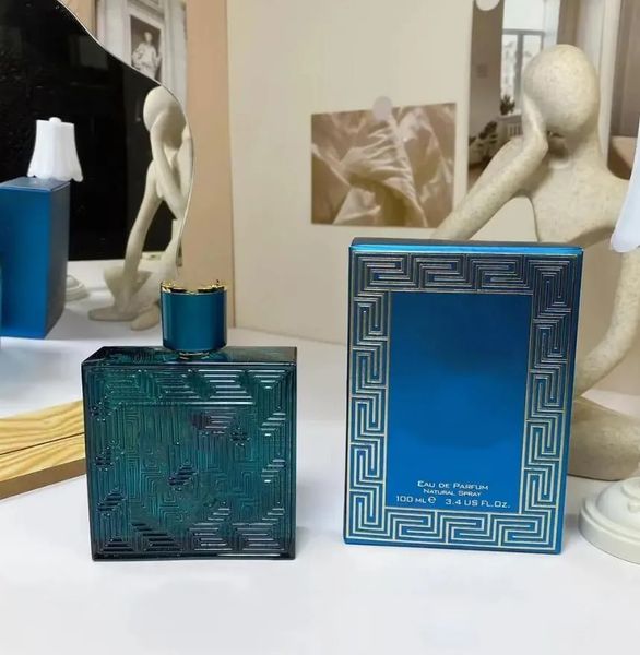 Designer Brand Eros Men's Perfume 100ml Blue Eau De Toilette Long Lasting Fragrance Spray High Quality Fast Ship
Designer Brand Eros Men's Perfume 100ml Blue Eau De Toilette Long Lasting Fragrance Spray High Quality Fast Ship
