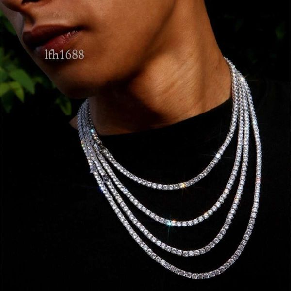 Hiphop Iced Out Real Moissanite Diamond Tested 2Mm 3Mm 4Mm Vvs Solid 10K White Gold Moissanite Tennis Chain Bracelet Necklace
Hiphop Iced Out Real Moissanite Diamond Tested 2Mm 3Mm 4Mm Vvs Solid 10K White Gold Moissanite Tennis Chain Bracelet Necklace