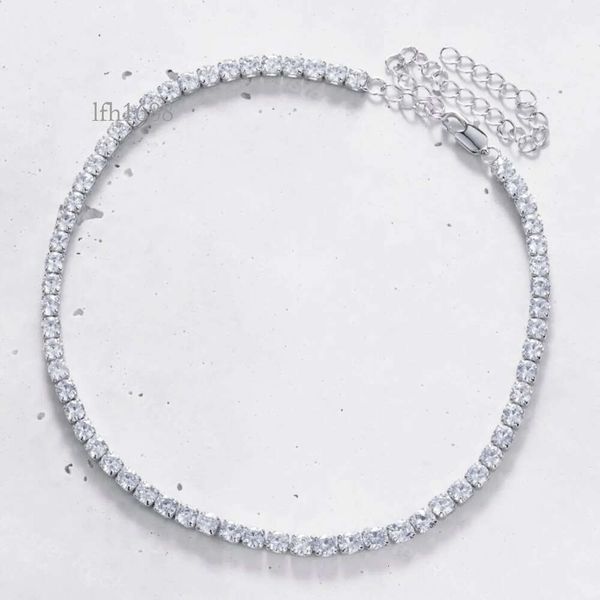 4Mm Moissanite Jewelry Classical 10K Gold D Color Vvs Moissanite Diamond Iced Out Tennis Chain Necklace
4Mm Moissanite Jewelry Classical 10K Gold D Color Vvs Moissanite Diamond Iced Out Tennis Chain Necklace