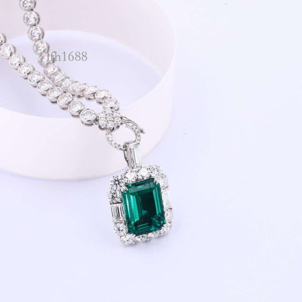 Starsgem Tennis Chain Necklace 9K White Gold 10*14Mm Emerald Cut Lab Grown Emerld Gold Pendant
Starsgem Tennis Chain Necklace 9K White Gold 10*14Mm Emerald Cut Lab Grown Emerld Gold Pendant