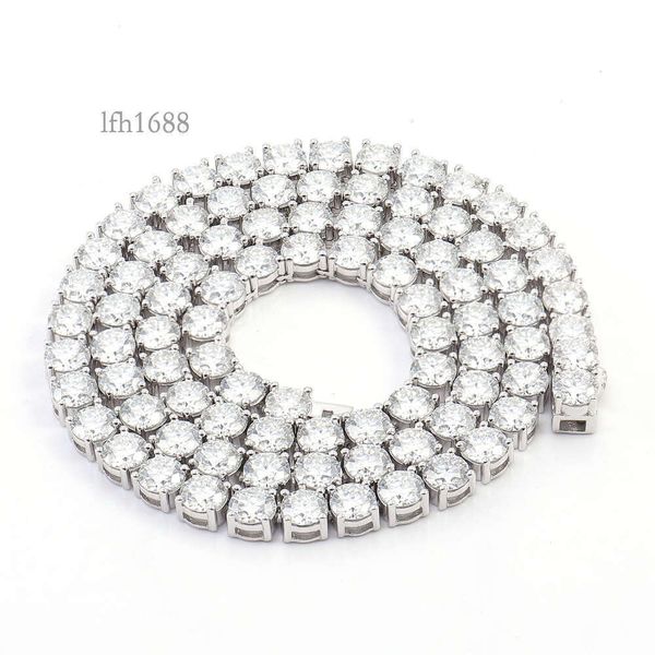Custom Iced Out Chain Jewelry Necklace 4Mm 16/18/20 Inches Sterling Sier Men Chains Vvs Moissanite Tennis Chain
Custom Iced Out Chain Jewelry Necklace 4Mm 16/18/20 Inches Sterling Sier Men Chains Vvs Moissanite Tennis Chain
