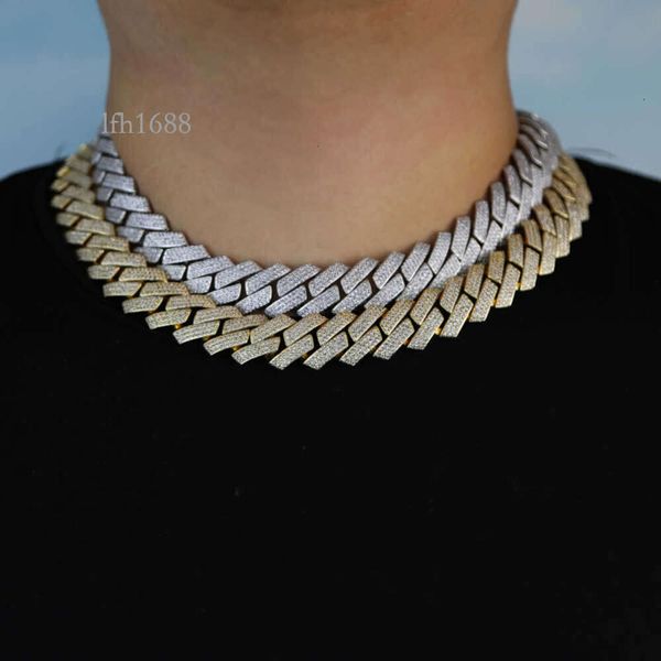 Custom Men Hip Hop Iced Out S Sier 9K 10K 14K Gold Yellow White Hiphop Moissanite Diamond Cuban Tennis Chain Necklace
Custom Men Hip Hop Iced Out S Sier 9K 10K 14K Gold Yellow White Hiphop Moissanite Diamond Cuban Tennis Chain Necklace