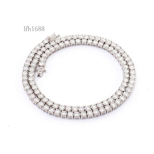 Sterling Sier Tennis Chain 6Mm Moissanite Prong Setting Gold Plated Iced Out Hiphop Style For Man & Women Wholesale
Sterling Sier Tennis Chain 6Mm Moissanite Prong Setting Gold Plated Iced Out Hiphop Style For Man & Women Wholesale