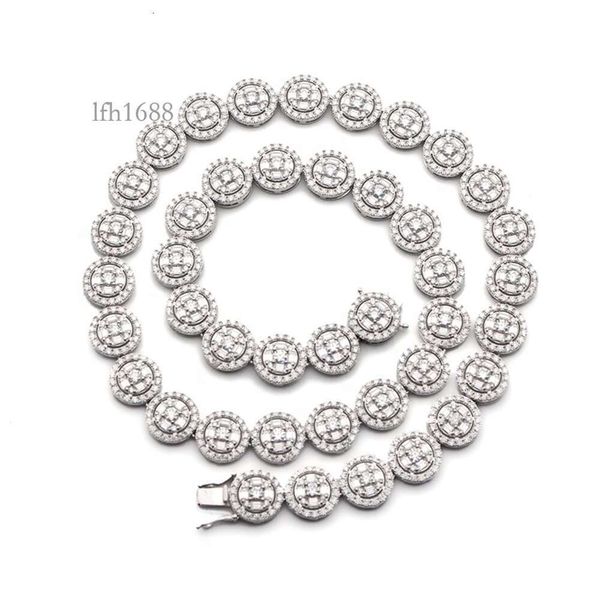 Rapper Jewelry Iced Out Bling Vvs Moissanite Round And Baguette Tennis Chain Necklace
Rapper Jewelry Iced Out Bling Vvs Moissanite Round And Baguette Tennis Chain Necklace