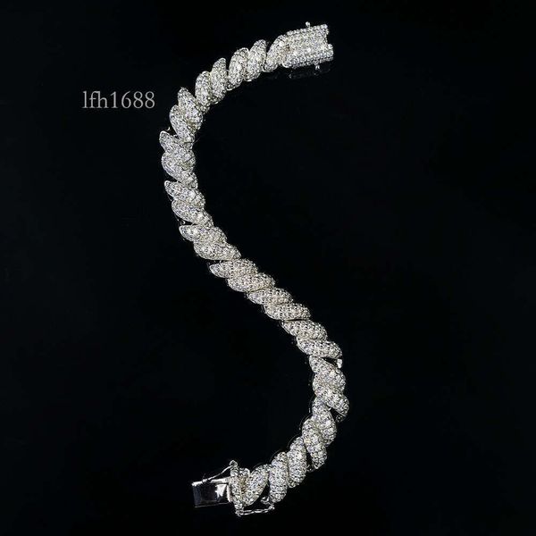 Sier Vvs Moissanite Tennis Chian Necklace/Bracelet | Moissanite Tennis Bracelet 14K Gold | 3Mm/4Mm Tennis Chain