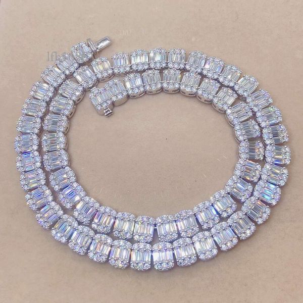 High Fashion Fine Jewelry Baguette Diamond Vvs Moissanite Sterling Sier Tennis Chain
High Fashion Fine Jewelry Baguette Diamond Vvs Moissanite Sterling Sier Tennis Chain