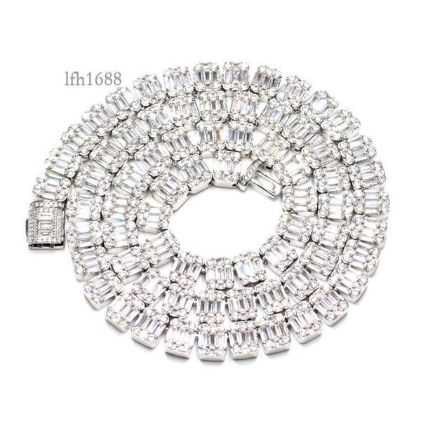 Custom Hip Hop Fashion Jewelry Sterling Sier Iced Out Vvs Baguette Square Mossanite Tennis Chain Moissanite Men's Necklace
Custom Hip Hop Fashion Jewelry Sterling Sier Iced Out Vvs Baguette Square Mossanite Tennis Chain Moissanite Men's Necklace