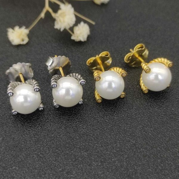 Dy Earring Pearl Studs Designer Women Elegant Earrings Vintage Fashion Jewelry Accessories Wedding Jewelry Orecchini Inlaid Imitation Zircon DY jewelry gifts
Dy Earring Pearl Studs Designer Women Elegant Earrings Vintage Fashion Jewelry Accessories Wedding Jewelry Orecchini Inlaid Imitation Zircon DY jewelry gifts