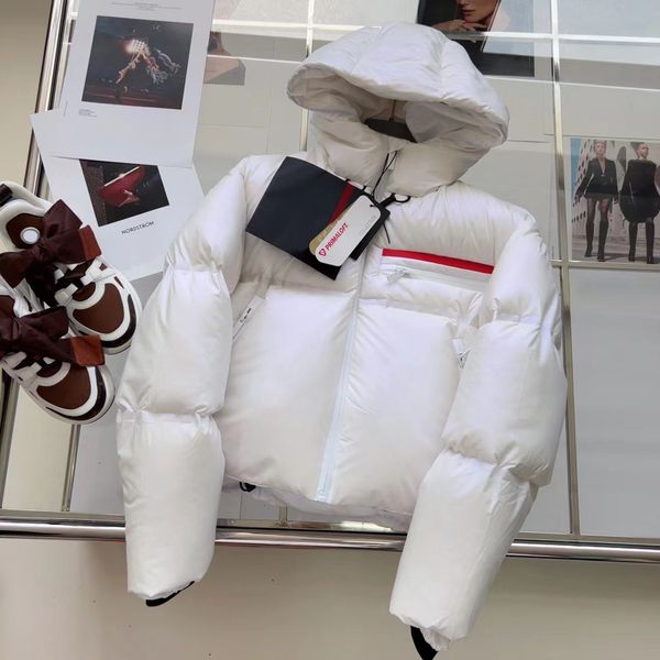 White Short Down Jackets Designer Women Hooded Parka Thick Outwear Coats Black Winter Downs Windbreaker Keep Warm Letter Jackets SML
White Short Down Jackets Designer Women Hooded Parka Thick Outwear Coats Black Winter Downs Windbreaker Keep Warm Letter Jackets SML