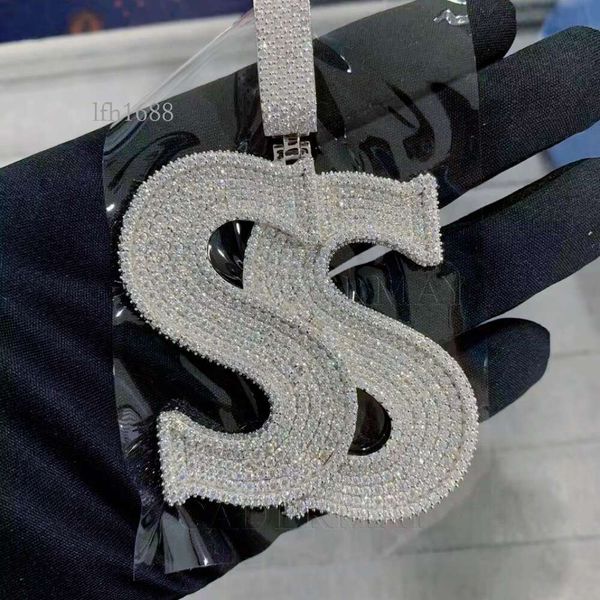 Hiphop Jewelry Custom Pendant S/ 14K Gold Iced Out Moissanite Diamond Letter Pendant Hip-Hop Bling Rapper Name Pendant
Hiphop Jewelry Custom Pendant S/ 14K Gold Iced Out Moissanite Diamond Letter Pendant Hip-Hop Bling Rapper Name Pendant