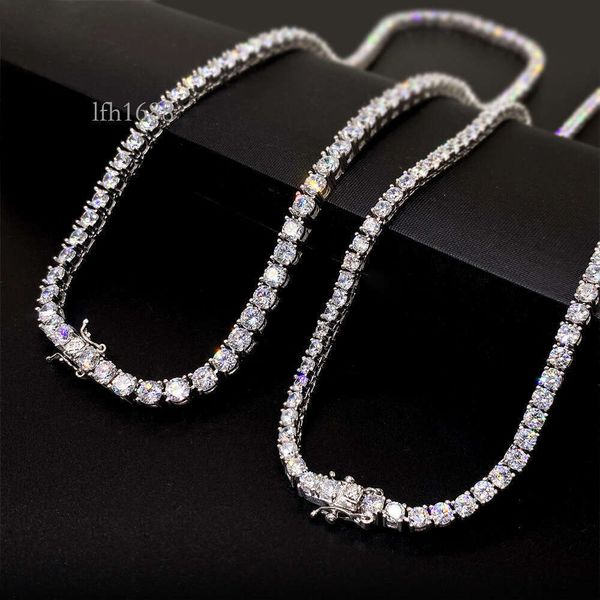 Sier Jewelry Diamond Chain Moissanite Choker 4Mm Tennis Chain Iced Out Chain For Men
Sier Jewelry Diamond Chain Moissanite Choker 4Mm Tennis Chain Iced Out Chain For Men