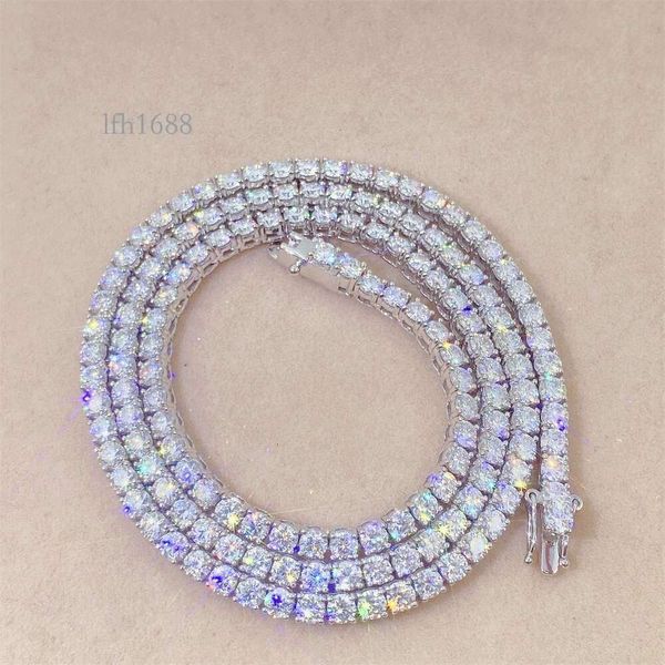 Fashion Custom Iced Out 3Mm 18Inch Lab Diamond 10K Gold Moissanite Tennis Chain Necklace
Fashion Custom Iced Out 3Mm 18Inch Lab Diamond 10K Gold Moissanite Tennis Chain Necklace