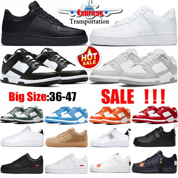 Big Size af1 running shoes mens white black panda Grey Fog University Blue Red men women platform lows sneakers Utility one low Casual Low trainers sports GAI, Color #15
Big Size af1 running shoes mens white black panda Grey Fog University Blue Red men women platform lows sneakers Utility one low Casual Low trainers sports GAI, Color #15