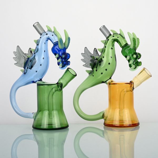 

Dragon Glass Smoking Hookah/Handmade Hookah/Durable Hookah/Washable Glass Hookah/Reusable Hookah With Quartz Banger
