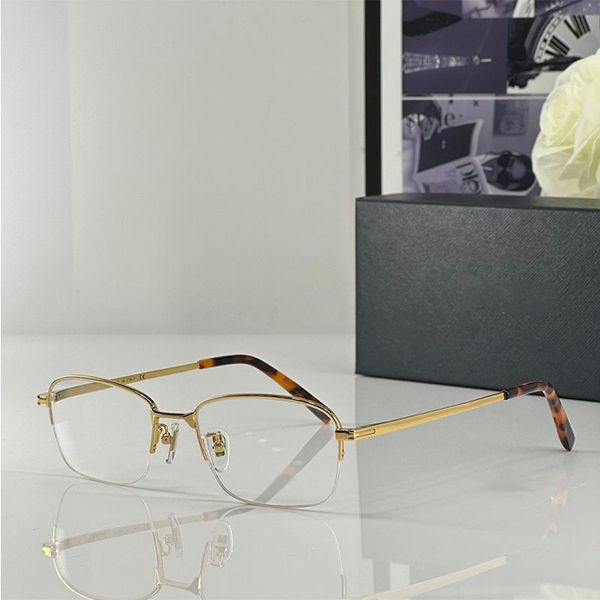 Designer high-quality metal optical glasses are 1:1 for work commuting meetings square half frame frames and 787 for quiet business men and women
Designer high-quality metal optical glasses are 1:1 for work commuting meetings square half frame frames and 787 for quiet business men and women
