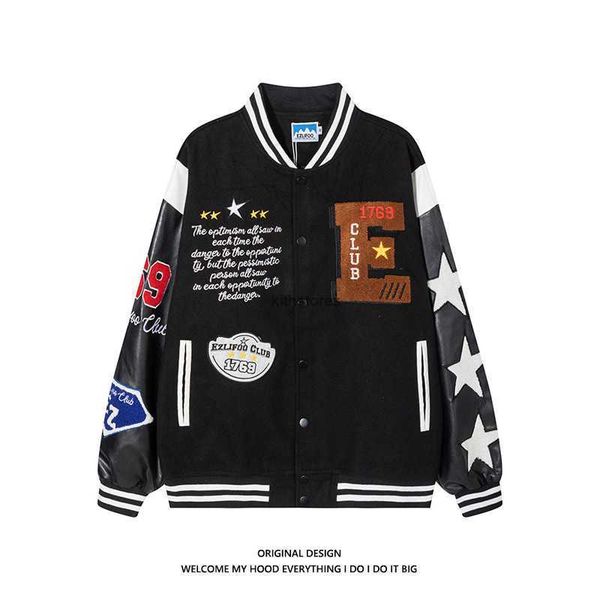 Fashion men's wear Autumn Design New Street Embroidery Baseball Jacket Coat Men's and Women's Couple Loose Fit, Brick red
Fashion men's wear Autumn Design New Street Embroidery Baseball Jacket Coat Men's and Women's Couple Loose Fit, Brick red