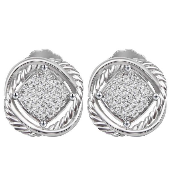 Designer DY Ear Studs Luxury Top Square 11MM Set with Zircon Imitation Diamond Button Thread Style Popular Classic Ear Studs and Accessories jewelry High quality
Designer DY Ear Studs Luxury Top Square 11MM Set with Zircon Imitation Diamond Button Thread Style Popular Classic Ear Studs and Accessories jewelry High quality