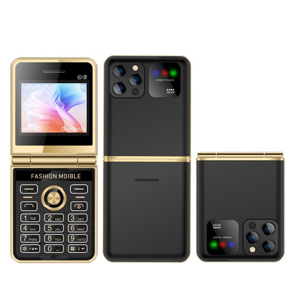 Unlocked P20 New Classic Flip Mobile Phone 2.4 Inch Screen 2G GSM 4 SIM Card Speed Dial Magic Voice LED Flashlight Backup Cellphone, Random
Unlocked P20 New Classic Flip Mobile Phone 2.4 Inch Screen 2G GSM 4 SIM Card Speed Dial Magic Voice LED Flashlight Backup Cellphone, Random