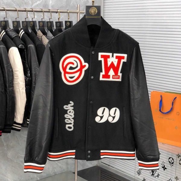 Fashion men's wear New Autumn/Winter Baseball Jersey Unisex Casual Versatile Couple Embroidery Panel Jacket Outer, Black
Fashion men's wear New Autumn/Winter Baseball Jersey Unisex Casual Versatile Couple Embroidery Panel Jacket Outer, Black