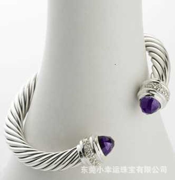 Designer DY Bracelet Luxury Top 925 Silver Cable Bracelet 7mm Cable Bracelet Accessories High-end jewelry High quality fashion Romantic Valentine's Day gifts
Designer DY Bracelet Luxury Top 925 Silver Cable Bracelet 7mm Cable Bracelet Accessories High-end jewelry High quality fashion Romantic Valentine's Day gifts