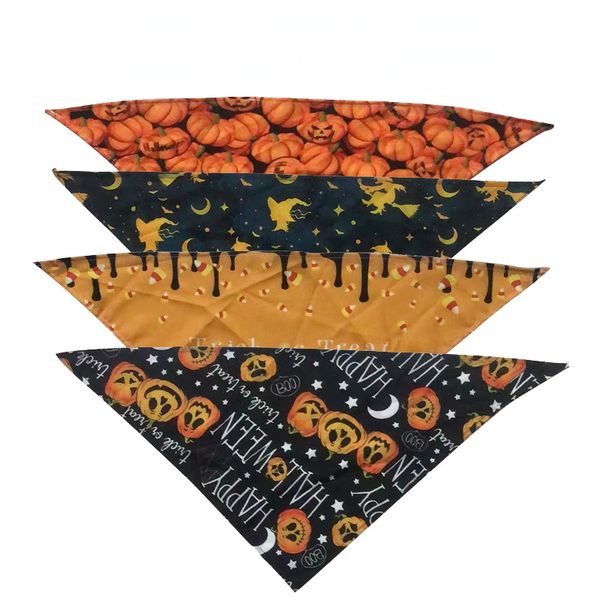 Halloween Dog Bandanas 4 Pack, Pumpkin and Skull Bibs, Triangle Reversible Fall Pet Scarf, Premium Durable Fabric, Adjustable Fit
Halloween Dog Bandanas 4 Pack, Pumpkin and Skull Bibs, Triangle Reversible Fall Pet Scarf, Premium Durable Fabric, Adjustable Fit