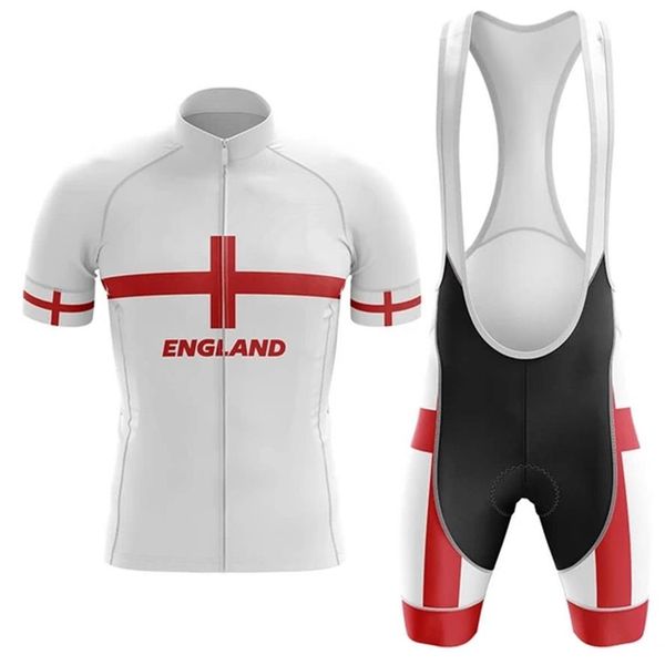 Image of 2022 England Cycling Jersey Set Summer Mountain Bike Clothing Pro Bicycle Jersey Sportswear Suit Maillot Ropa Ciclismo2635