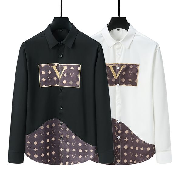 Men's Casual Shirts Spring Autumn Designer Business Office Shirts Mens Dress Shirt Slim Fitted Spread Collar Plaid Stripe Long Sleeve -3XL Multi Style, Black-1
Men's Casual Shirts Spring Autumn Designer Business Office Shirts Mens Dress Shirt Slim Fitted Spread Collar Plaid Stripe Long Sleeve -3XL Multi Style, Black-1