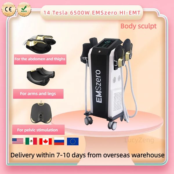 

EMS Body Muscle Sculpt Stimulation Neo14 Tesla 6500W NEO HI-EMT Machine Body Slimming Muscle Building Shape EMSZero