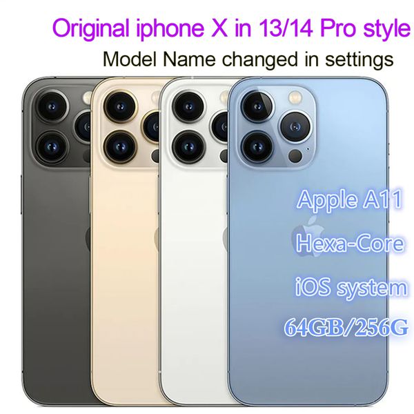 Refurbished Original Unlocked OLED Screen X in 13 Pro/14 Cellphone Style Apple Iphone 14 Pro RAM 3GB ROM 64GB/256GB Mobile Phone
Refurbished Original Unlocked OLED Screen X in 13 Pro/14 Cellphone Style Apple Iphone 14 Pro RAM 3GB ROM 64GB/256GB Mobile Phone