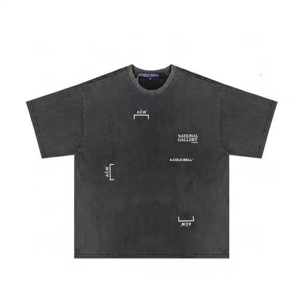 Designer ACW Men' Fashion Tshirt ACOLDWALL ACW One side cold wall made old washed industrial style graffiti short sleeved T-shirt FOG, White patch
Designer ACW Men' Fashion Tshirt ACOLDWALL ACW One side cold wall made old washed industrial style graffiti short sleeved T-shirt FOG, White patch