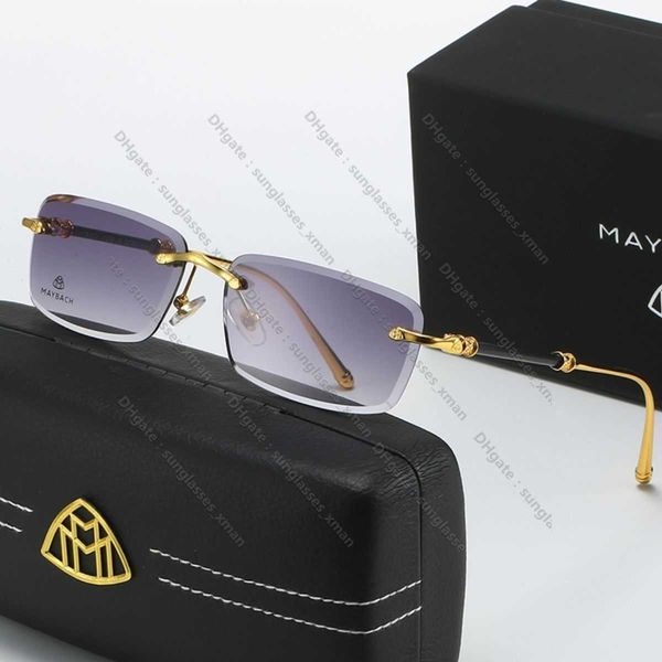 Fashion Designer Cool sunglasses New frameless diamond cut Half frame Small box can be paired with myopia optical glasses 28
Fashion Designer Cool sunglasses New frameless diamond cut Half frame Small box can be paired with myopia optical glasses 28
