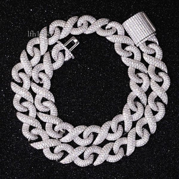 Customized 13Mm Cuban Link Chain S Sterling Sier With Vvs Moissanite High Quality Mens Necklace Infinite Cuban Necklace
Customized 13Mm Cuban Link Chain S Sterling Sier With Vvs Moissanite High Quality Mens Necklace Infinite Cuban Necklace