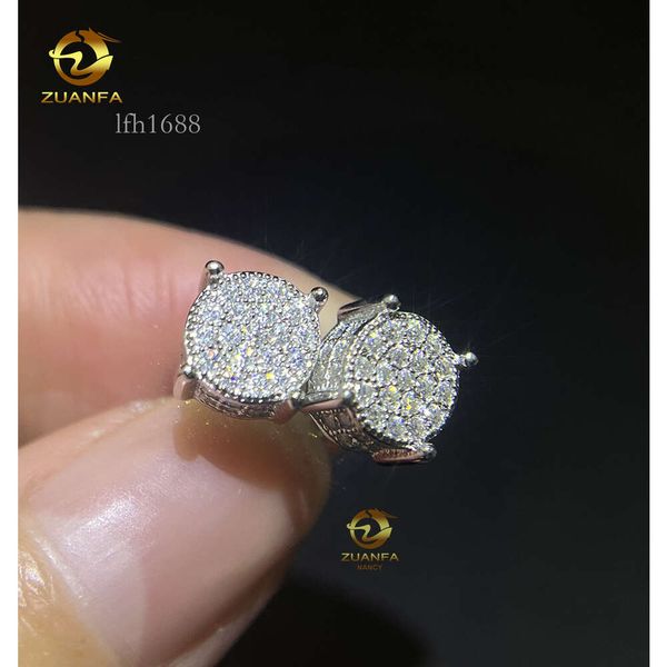 Hip Hop Jewelry Pass Diamond Tester High Quality Mens Earring 10K Solid Gold Moissanite Ear Studs Earrings
Hip Hop Jewelry Pass Diamond Tester High Quality Mens Earring 10K Solid Gold Moissanite Ear Studs Earrings
