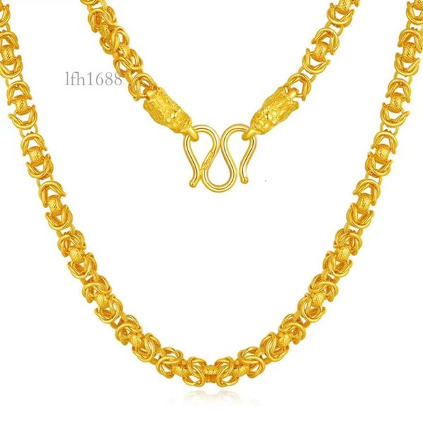 Customized Real Pure Au999 Gold Solid Chain Necklace Jewelry For Women And Men Daily Wear
Customized Real Pure Au999 Gold Solid Chain Necklace Jewelry For Women And Men Daily Wear