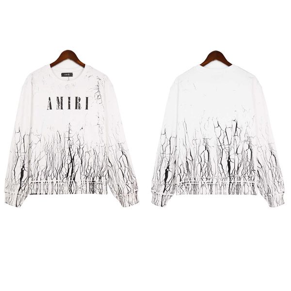 Designer Amis Men' hoodie 2023 Autumn/Winter New Crack Print Round Neck Sweater Unisex Batch High quality cool handsome men fashion hoodie, White
Designer Amis Men' hoodie 2023 Autumn/Winter New Crack Print Round Neck Sweater Unisex Batch High quality cool handsome men fashion hoodie, White