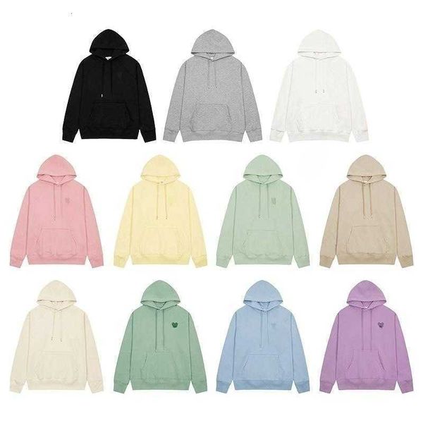 Designer Amis Men's hoodie Chaopai Correct Version 23SS High Quality Macaron Heart Embroidery Men's and Women's Couple Same Hooded Sweater High quality, Yellow
Designer Amis Men's hoodie Chaopai Correct Version 23SS High Quality Macaron Heart Embroidery Men's and Women's Couple Same Hooded Sweater High quality, Yellow