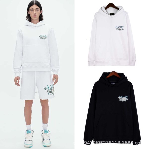Designer Amis Men' hoodie 2023 Autumn/Winter New AMIS Loose Floral Emir Hoodie Unisex Batch High quality cool handsome men fashion hoodie, White
Designer Amis Men' hoodie 2023 Autumn/Winter New AMIS Loose Floral Emir Hoodie Unisex Batch High quality cool handsome men fashion hoodie, White