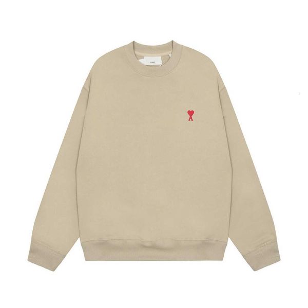 Designer Amis Men' hoodie Chaopai Macaron Love Small Embroidery Round Neck Big Love Sweater for Men and Women Couples Same Style Long Sleeve Sweater 122, Gray11
Designer Amis Men' hoodie Chaopai Macaron Love Small Embroidery Round Neck Big Love Sweater for Men and Women Couples Same Style Long Sleeve Sweater 122, Gray11