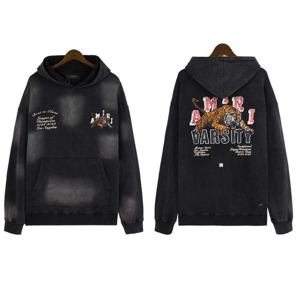 Designer Amis Men's hoodie 2023 Autumn/Winter New AMIS Tiger Pattern Printed Hoodie Unisex Batch High quality cool handsome men fashion hoodie, Wash black
Designer Amis Men's hoodie 2023 Autumn/Winter New AMIS Tiger Pattern Printed Hoodie Unisex Batch High quality cool handsome men fashion hoodie, Wash black