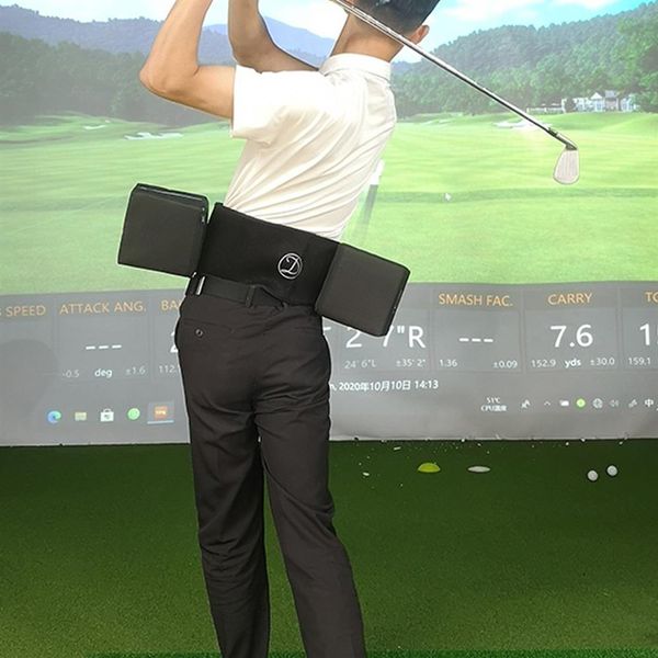Image of 1PC Golf Swing Practice Stick Golf Swing New D-BOX Golf Indoor Swing And Waist Training Aids Turn To The Waist To Force302J