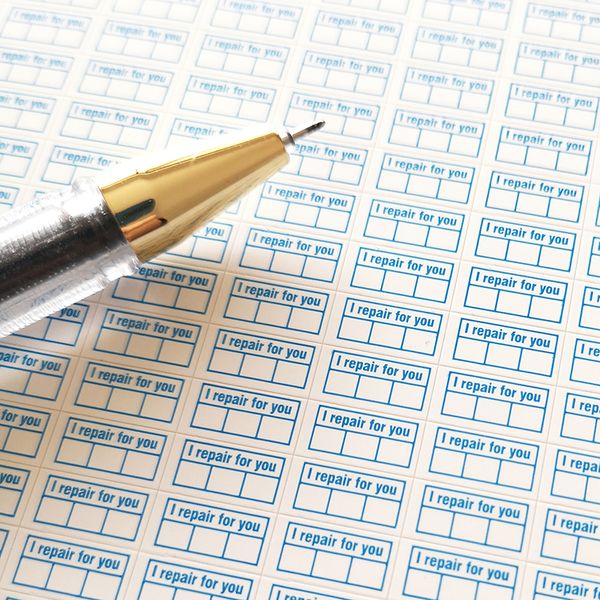 10x5mm I Repair For You Expire Date Sticker Removal Proof Brittle Paper Void Label Tamper Evident Security Seal
10x5mm I Repair For You Expire Date Sticker Removal Proof Brittle Paper Void Label Tamper Evident Security Seal