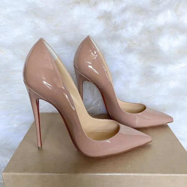 Brand designer women's high heels pointed toe red glossy bottom high heels 8 cm 10 cm 12 cm women's high heels with dust bag 34-44, Color 6
Brand designer women's high heels pointed toe red glossy bottom high heels 8 cm 10 cm 12 cm women's high heels with dust bag 34-44, Color 6