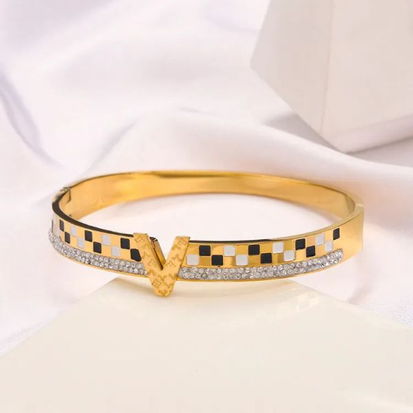 Designer Gold Bangle Bracelets Designer For Women Luxury Love Gifts Bangle Diamond Bracelet High Quality Engagement Party Bracelet Jewelry
Designer Gold Bangle Bracelets Designer For Women Luxury Love Gifts Bangle Diamond Bracelet High Quality Engagement Party Bracelet Jewelry