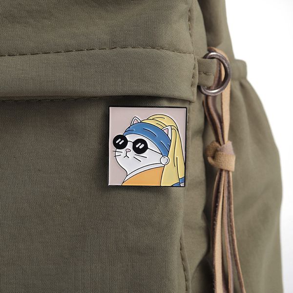 Cartoon Heart Cat Brooches Pins I Love Meow English Letters Badge For Women Children Backpack Hat Clothes Lapel Pins Metal Square Round Animal Jewelry
Cartoon Heart Cat Brooches Pins I Love Meow English Letters Badge For Women Children Backpack Hat Clothes Lapel Pins Metal Square Round Animal Jewelry