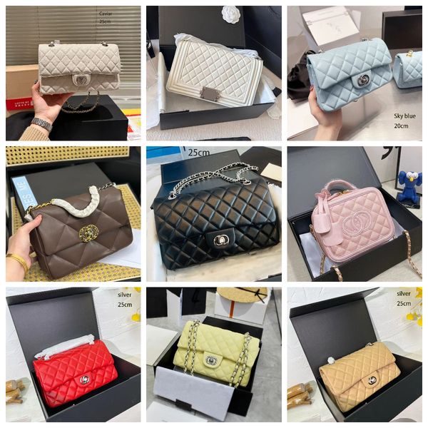 Woman designer crossbody bag classic flap bag lady shoulder handle bags leather diamond lattice luxurys designers woman handbag cc purse chain bags
Woman designer crossbody bag classic flap bag lady shoulder handle bags leather diamond lattice luxurys designers woman handbag cc purse chain bags