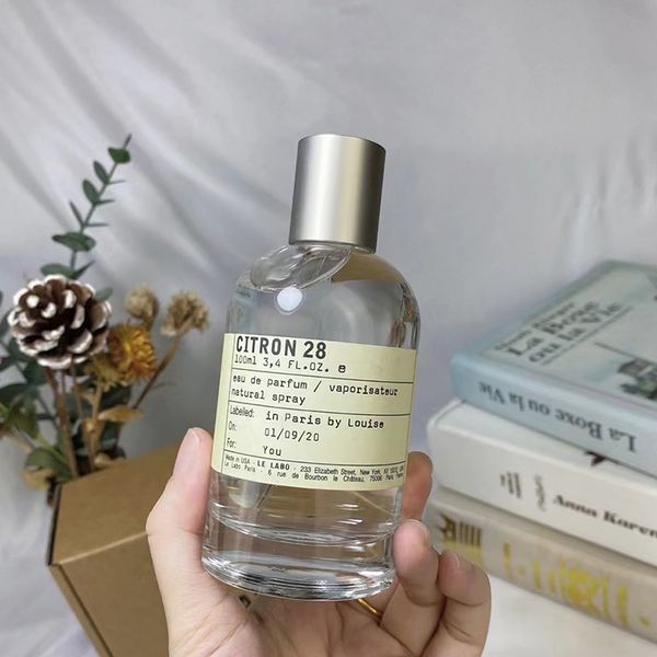 Womens Cologne LE LABO #28 Brand Ladies Spray EDP Pefume 100 ML Natural Female Long Lasting Pleasant Fragrance for Gift 3.4 FL.OZ Sexy Charming Scent Wholesale
Womens Cologne LE LABO #28 Brand Ladies Spray EDP Pefume 100 ML Natural Female Long Lasting Pleasant Fragrance for Gift 3.4 FL.OZ Sexy Charming Scent Wholesale