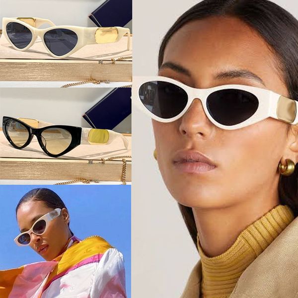 Designer 1:1 Sunglasses UV400 Party Beach Concert Irregular Cat Eyes Frame Fits Face Shape Cool Women Side Metal Symbol FOL029 Fashion Men
Designer 1:1 Sunglasses UV400 Party Beach Concert Irregular Cat Eyes Frame Fits Face Shape Cool Women Side Metal Symbol FOL029 Fashion Men